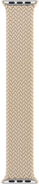 Pasek Apple Braided Solo Loop do Apple Watch 41mm Size 6 Beige (MP9W3) - obraz 3