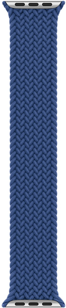 Pasek Apple Braided Solo Loop do Apple Watch 44mm Size 12 Atlantic Blue (MY8K2) - obraz 3