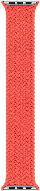Pasek Apple Braided Solo Loop do Apple Watch 44mm Size 7 Electric Orange (MJJV3) - obraz 3