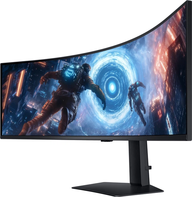 Монітор 49" Samsung Odyssey G9 G91F DQHD 144Hz Gaming Monitor (LS49FG910EUXEN) - зображення 5
