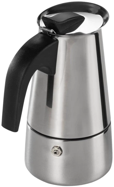 Гейзерна кавоварка Xavax Barista на 4 чашки 200 мл срібляста (4047443505279) - зображення 2