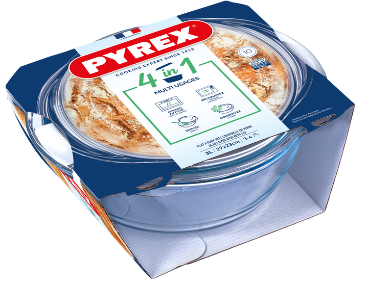 Каструля PYREX 3л, 27x23x11 (208A000/8643) - зображення 2