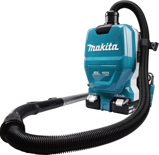 Akumulatorowy odkurzacz plecakowy Makita DVC261ZX15 (0088381870016) - obraz 5