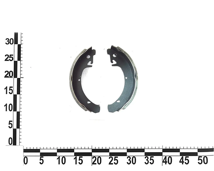 Колодка гальмівна задня ВАЗ 2108-15, 2170-72, 1117-19 (к-т 4 шт.) кор. уп. - зображення 2
