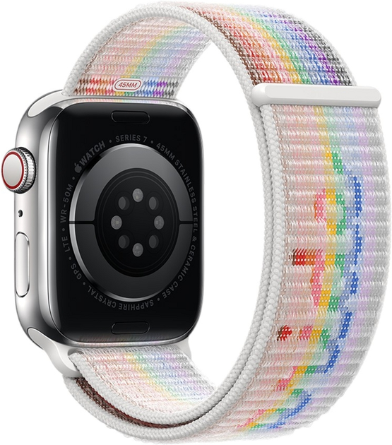 Pasek Apple Watch Nike Sport Loop 40mm Pride Edition Rainbow (APL_MJWN3) - obraz 3
