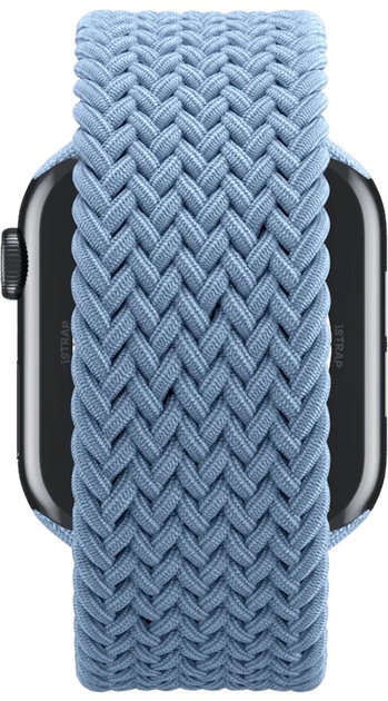 Pasek Apple Watch Braided Solo Loop 45mm Size 1 Slate Blue (APL_MQGQ3) - obraz 4