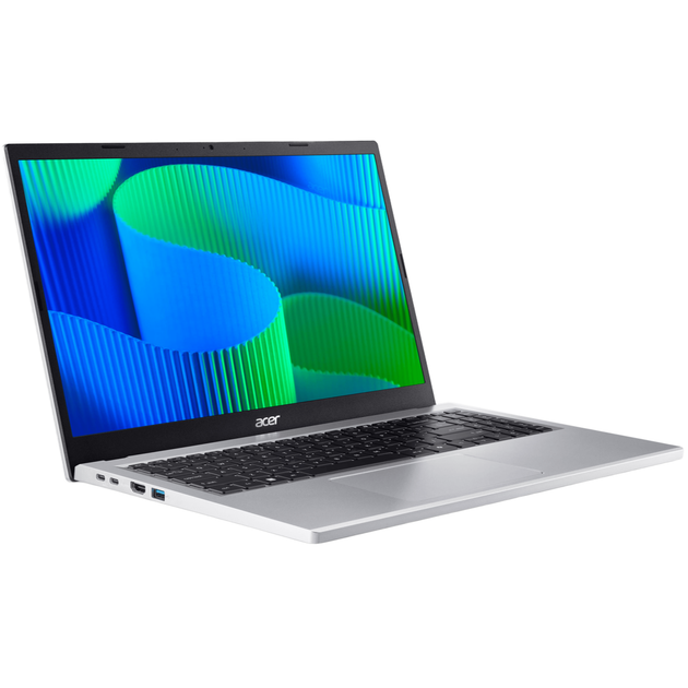 Ноутбук Acer Extensa EX215-35 15.6" FHD, Intel C N150, 8GB, F256GB, UMA, Lin, серебристый - изображение 7