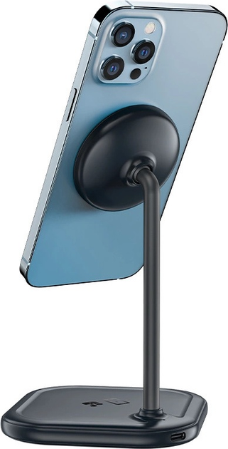 Bezprzewodowa stacja ładowania Acefast E6 Qi 15W do iPhone i Apple AirPods Grey (6974316281535) - obraz 3