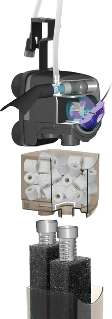 Filtr wewnętrzny AquaEl UNIFILTER 500 UV (5905546058339) - obraz 4