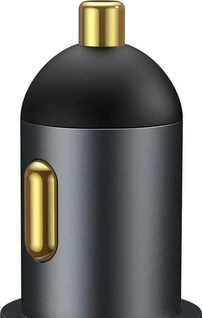 Ładowarka samochodowa Baseus Share Together 120 W 1 x USB-A + 1 x USB-C Grey (CCBT-C0G) - obraz 4
