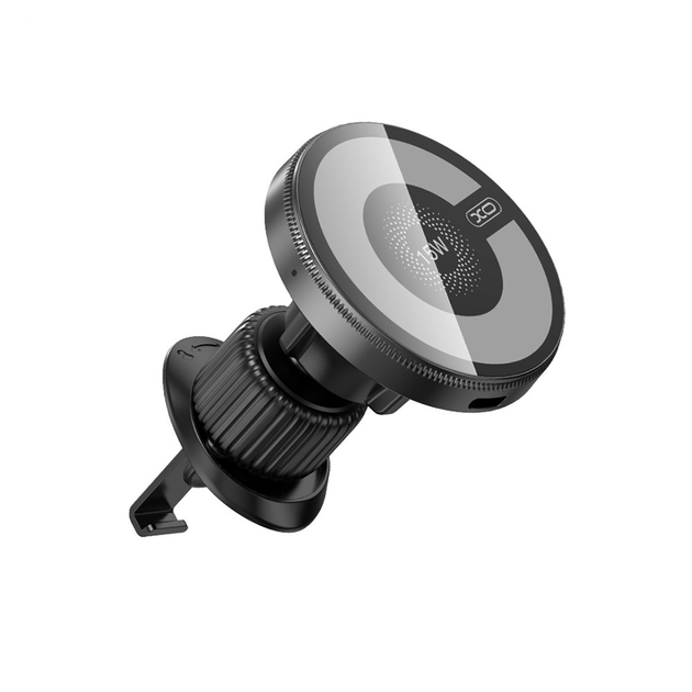 Бездротовий зарядний пристрій XO CX025 Magnetic MagSafe Black (CX025.black) - зображення 2
