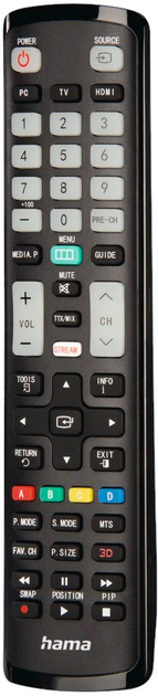 Pilot Hama Universal Remote Control do Samsung TV (4047443506634) - obraz 3