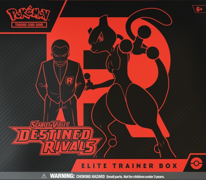 Доповнення Pokémon TCG: Scarlet & Violet - Destined Rivals - Elite Trainer Box (0196214111523) - зображення 5