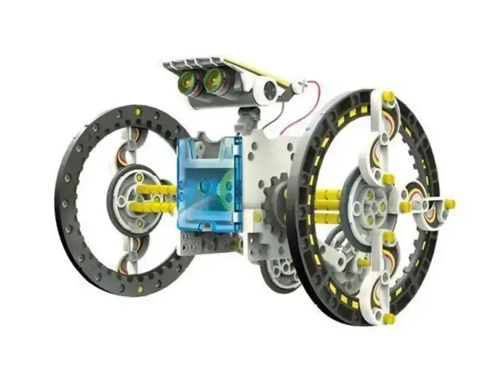 Конструктор робот на солнечных батареях Solar Robot 14 в 1 - Фото 5 Конструктор робот на солнечных батареях Solar Robot 14 в 1 - изображение 5