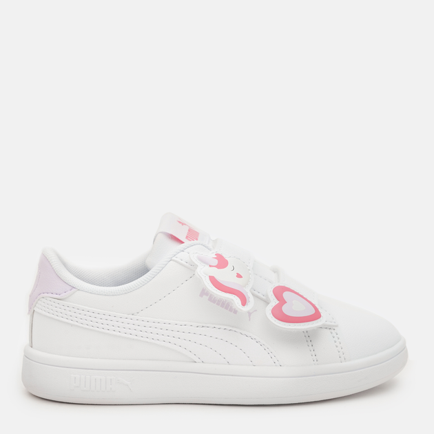 Дитячі кеди для дівчинки Puma Smash 3.0 Badges V 39728607 33 White-Magic Rose-Lilac Frost від Rozetka на платформі USKIDKA Акція на Дитячі кеди для дівчинки Puma Smash 3.0 Badges V 39728607 33 White-Magic Rose-Lilac Frost від Rozetka