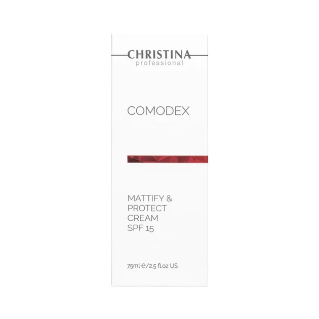 Матирующий защитный крем SPF 15 Christina Comodex Mattify & Protect Cream 75 мл - изображение 4