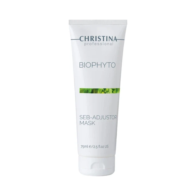 Себорегулююча маска Christina Bio Phyto Seb-Adjustor Mask 75 мл - Фото 1 Себорегулююча маска Christina Bio Phyto Seb-Adjustor Mask 75 мл - зображення 1