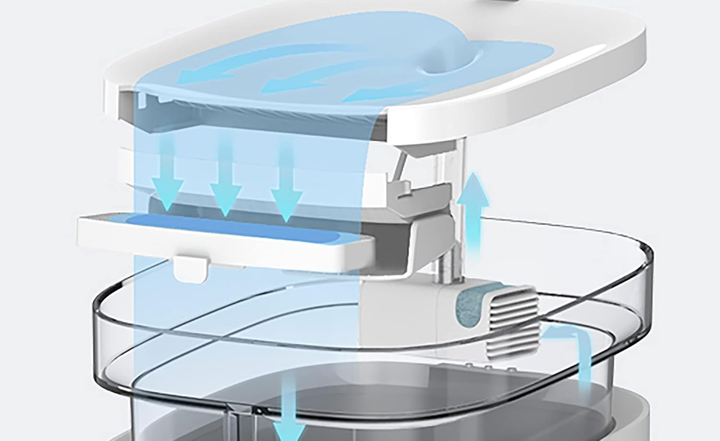 Poidło dla zwierząt Xiaomi Smart Pet Fountain 2 3L (6941812788127) - obraz 4