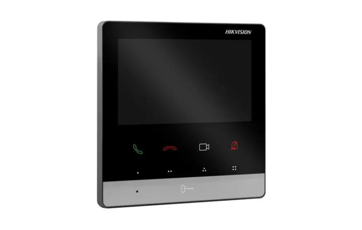 IP-відеодомофон Hikvision DS-KH6100-E1 4.3'' SIP PoE - Фото 2 IP-відеодомофон Hikvision DS-KH6100-E1 4.3'' SIP PoE - зображення 2