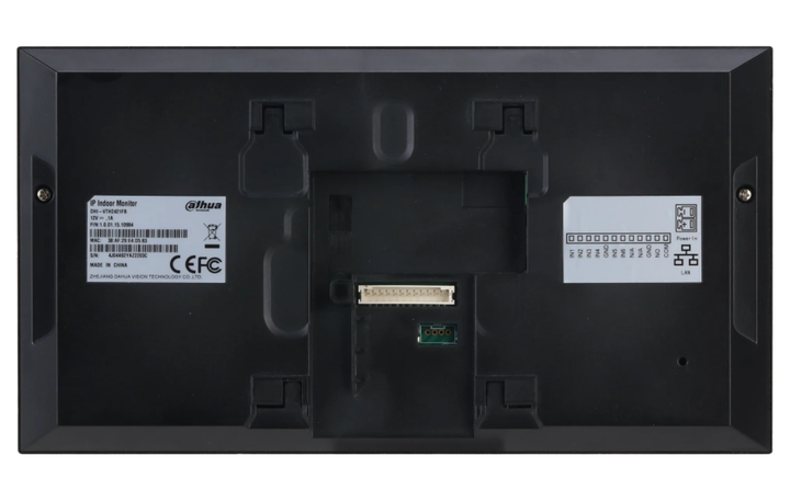 IP-відеодомофон Dahua DHI-VTH2421FW(B)-P 7'' PoE, Black - Фото 3 IP-відеодомофон Dahua DHI-VTH2421FW(B)-P 7'' PoE, Black - зображення 3