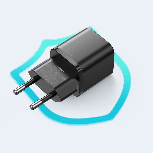 Ładowarka sieciowa JOYROOM L-P202 USB-C 20 W QC 3.0 PD Black (6941237144492) - obraz 7