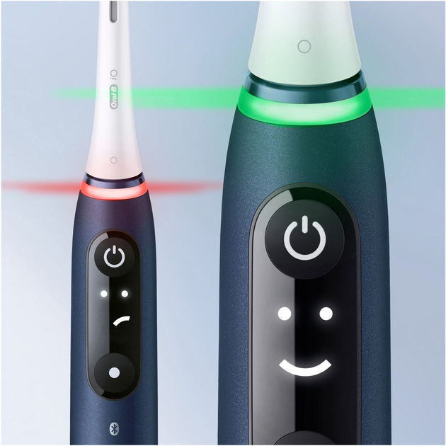 Elektryczna szczoteczka do zębów Oral-B iO 7N Niebieska + Brush Head + TC (4210201409312) - obraz 5