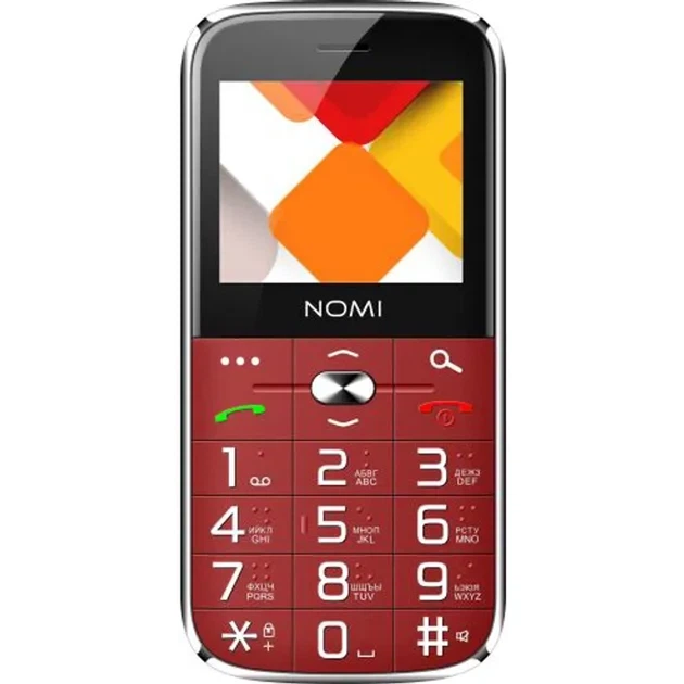 Термінал Nomi i220 Red (Червоний) - изображение 3