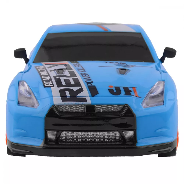 Радиоуправляемая дрифт-машинка Rally Series Nissan GT-R 4WD Blue - изображение 4