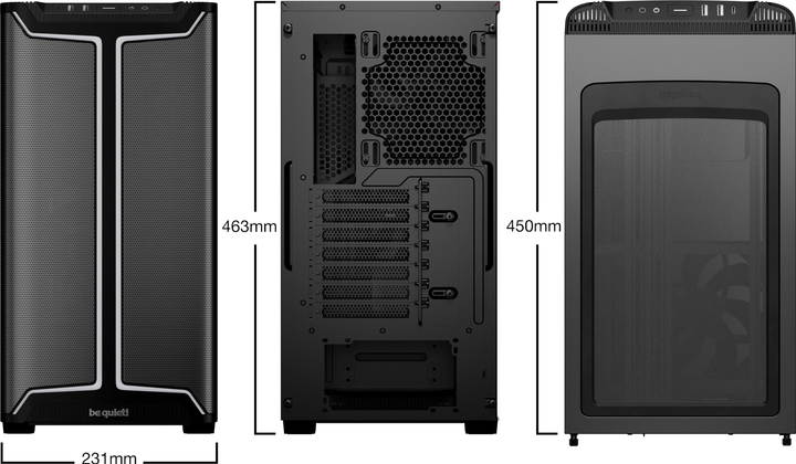 Корпус be quiet! PURE BASE 501 DX Black (BGW76) - изображение 2