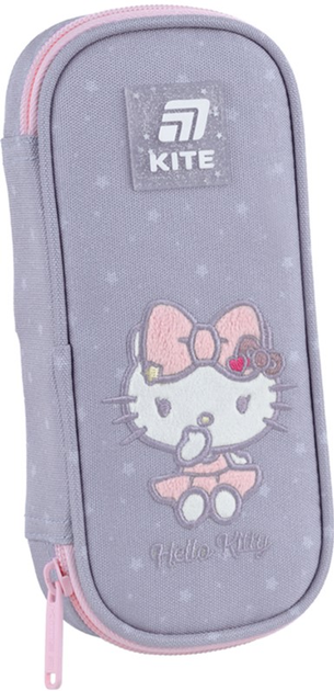 Пенал шкільний Kite Hello Kitty 21x8.5x4.5 см Сірий (HK25-662-1) - зображення 1