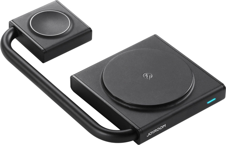 Stacja ładująca JOYROOM MagSafe 15 W 2-in-1 Black (JR-WQN05) - obraz 5
