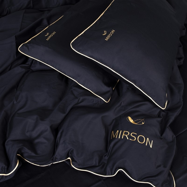 Підковдра MirSon Сатин Premium Corner Black Pearl 160x220 см від Rozetka на платформі USKIDKA Акція на Підковдра MirSon Сатин Premium Corner Black Pearl 160x220 см від Rozetka