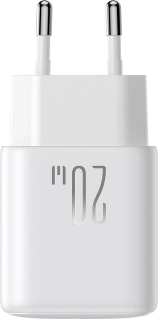 Ładowarka sieciowa JOYROOM JR-TCF21 USB-A + USB-C 20 W PD / QC 3.0 White (6956116722807) - obraz 3