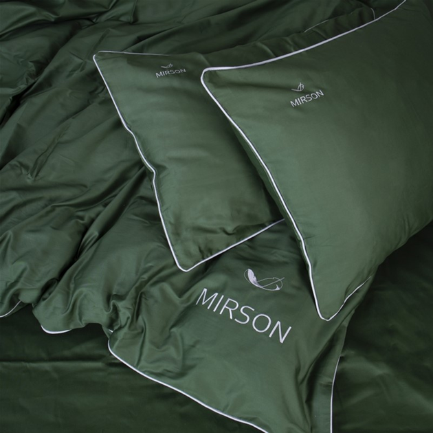 Підковдра MirSon Сатин 0844 Green Olive Corner 160х220 см від Rozetka на платформі USKIDKA Акція на Підковдра MirSon Сатин 0844 Green Olive Corner 160х220 см від Rozetka