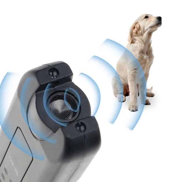 Ультразвуковой отпугиватель собак Dog Reppleler ZF851 с фонариком 5237 - изображение 10