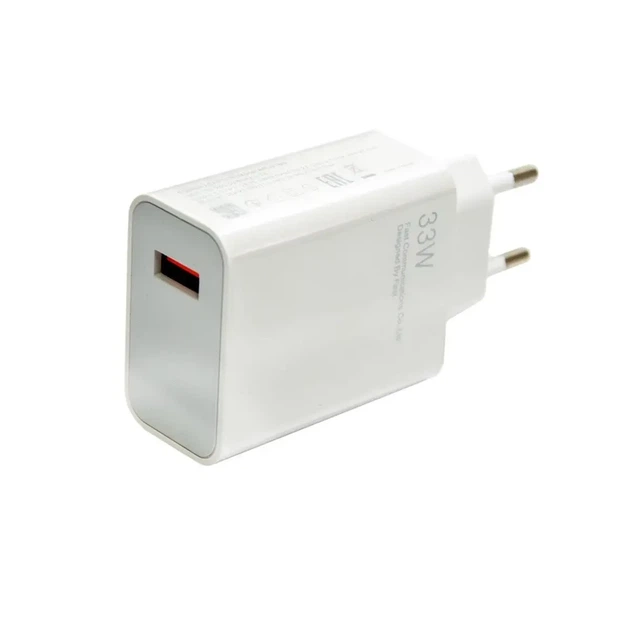 Сетевое зарядное устройство 33W с кабелем Type-C с быстрой зарядкой 9168 - изображение 2