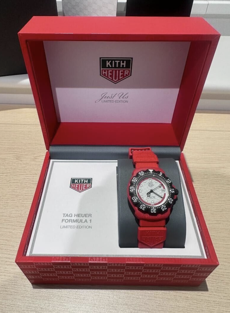 Годинник Kith x TAG Heuer Formula 1 F1 TOKYO Limited Edition