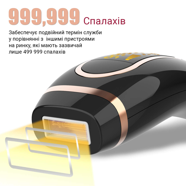 Фотоэпилятор AIMED Silk Skin IPL Intensed Pulse Light белый (7970379617592) - изображение 5