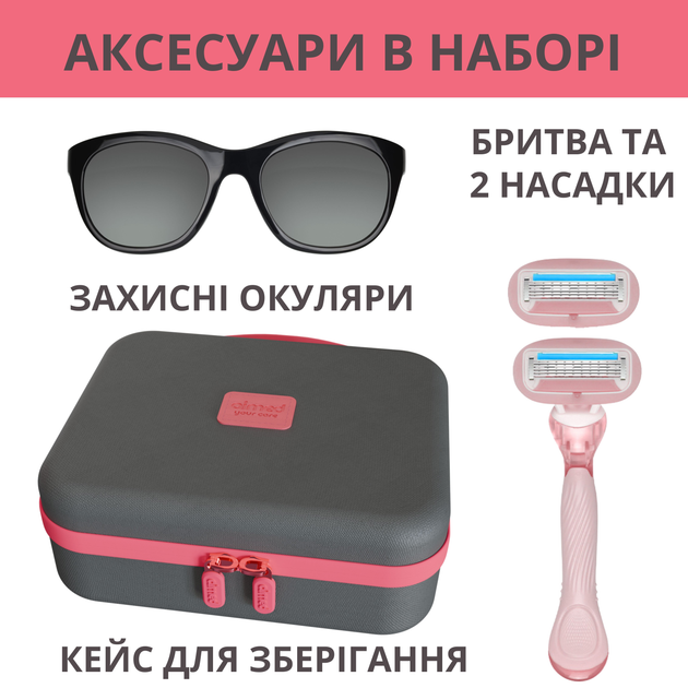 Фотоэпилятор AIMED Silk Skin IPL Intensed Pulse Light черный (7970379617591) - изображение 2