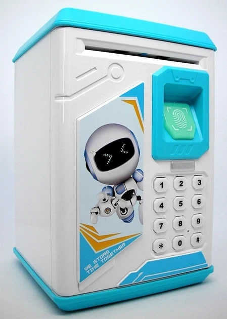 Робот копилка Robot Bodyguard Розовый Голубой (SN9QI11462) - изображение 4