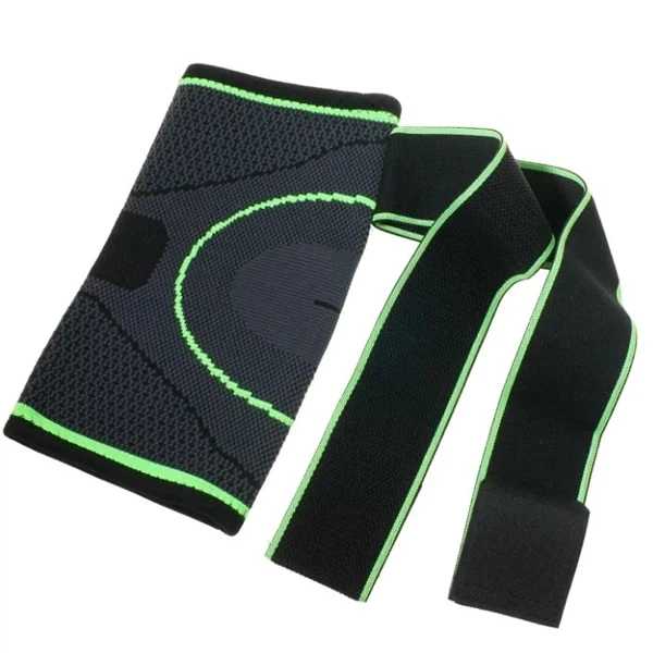 Эластичный фиксатор бандаж для голеностопа Knee bands черный (YU8SH3502) - Фото 2 Эластичный фиксатор бандаж для голеностопа Knee bands черный (YU8SH3502) - изображение 2