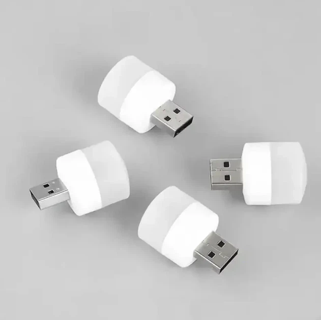 Лампа від USB LED LAMP 1W 6000K White Light Білий - Фото 3 Лампа від USB LED LAMP 1W 6000K White Light Білий - зображення 3