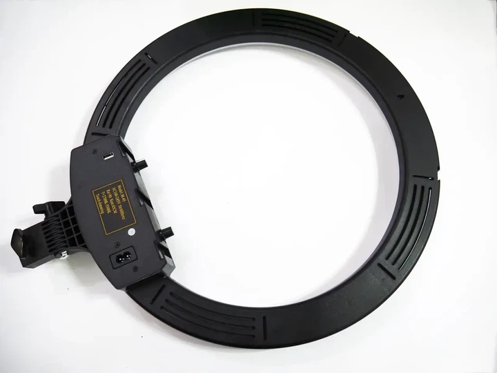 Кольцевая лампа RGB Ring Light LED Черный 3 крепления MJ-18 55.5 см (YU8SH6912) - изображение 3