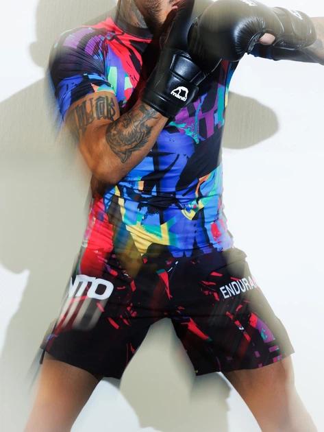 Шорти MANTO fight shorts RAVE M - зображення 3