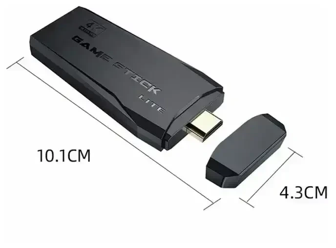 Игровая приставка на 10000 игр Game Stick Lite M8 64Gb 4K универсальная HDMI, беспроводная - изображение 4