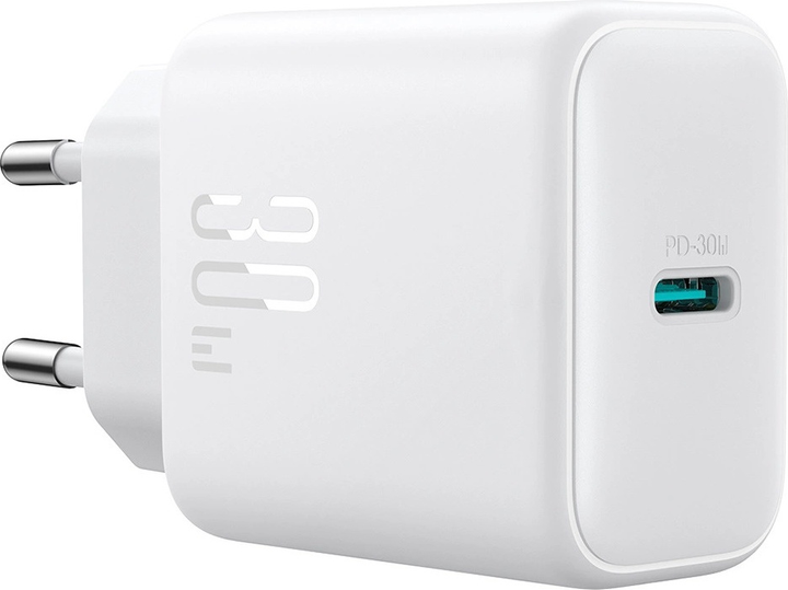 Ładowarka sieciowa JOYROOM JR-TCF24 USB-C 30 W QC SFC PD White (6956116724788) - obraz 7