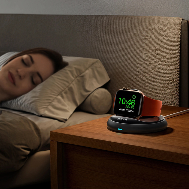 Бездротовий зарядний пристрій JOYROOM JR-W12 для Apple Watch Black (6956116725051) - зображення 7