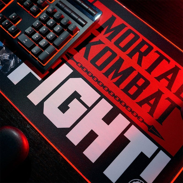Podkładka gamingowa Numskull z ładowarką bezprzewodową i podświetleniem RGB Mortal Kombat 30 x 80 cm (23MW9Y) (5056280461500) - obraz 4