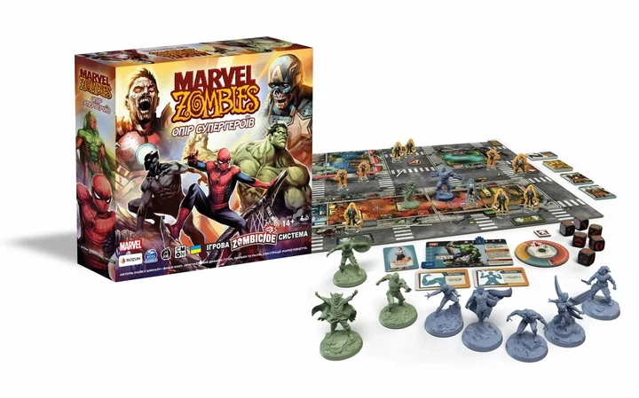 Настільна гра ROZUM Marvel Zombies: Опір Супергероїв (R009UA) - изображение 6