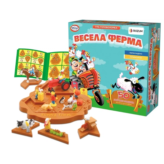 Настільна гра ROZUM Весела Ферма (Funny Farm) (R004UA) - изображение 2